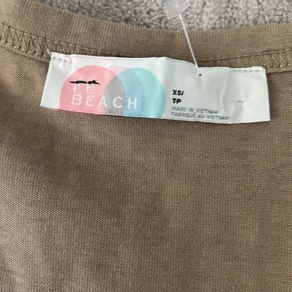 NWOT Free People Beach Cotton Oversized Midi Dress - Picture 6 of 6